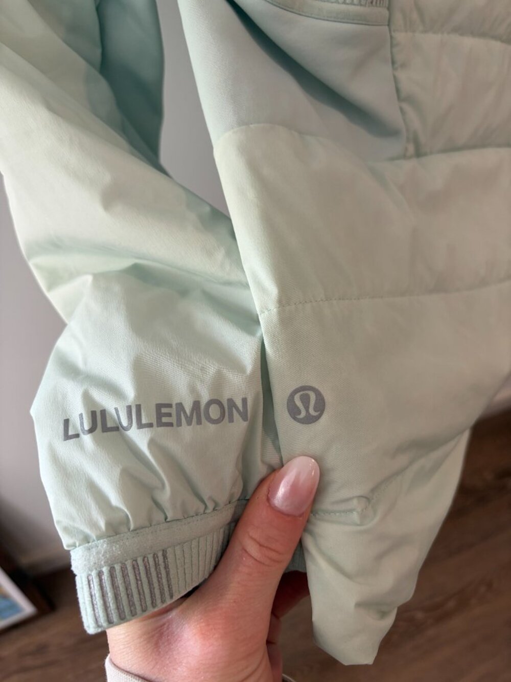 Lululemon Down For It All Jacket - Mint/Teal - Picture 3 of 6